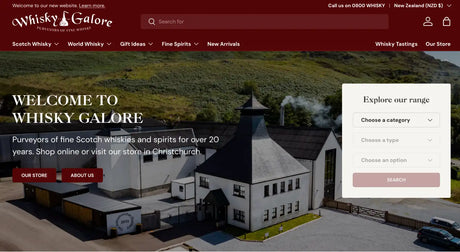 Welcome to our new website