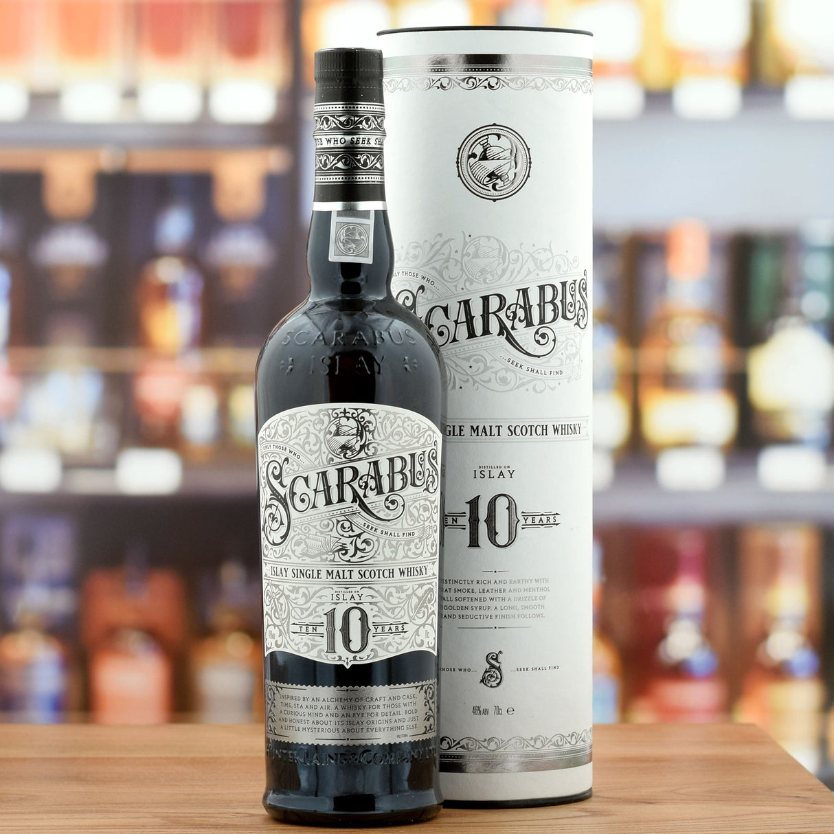 Scarabus 10 years old by Hunter Laing 46%