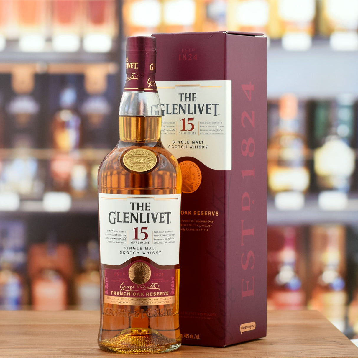Glenlivet 15 years old 'French Oak Reserve' 40%