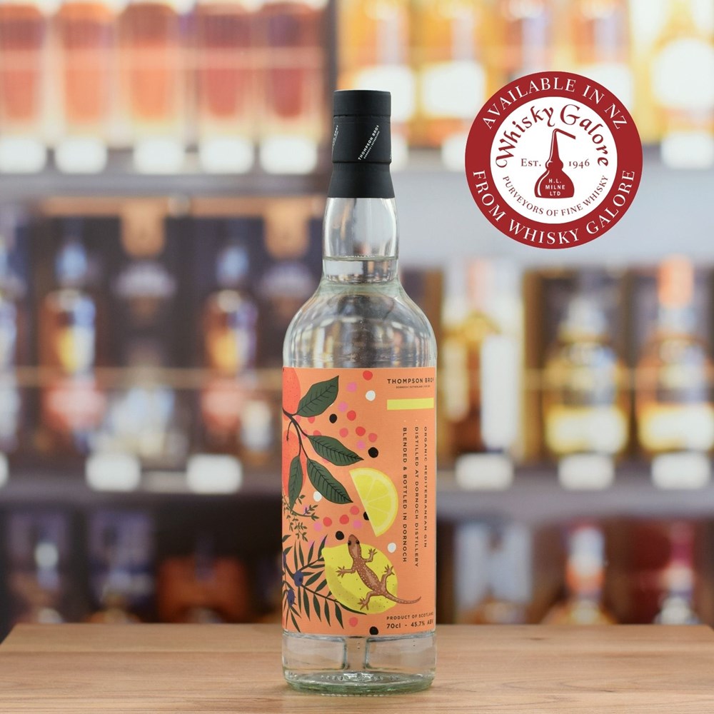Thompson Bros Organic Mediterranean Gin 45.7%