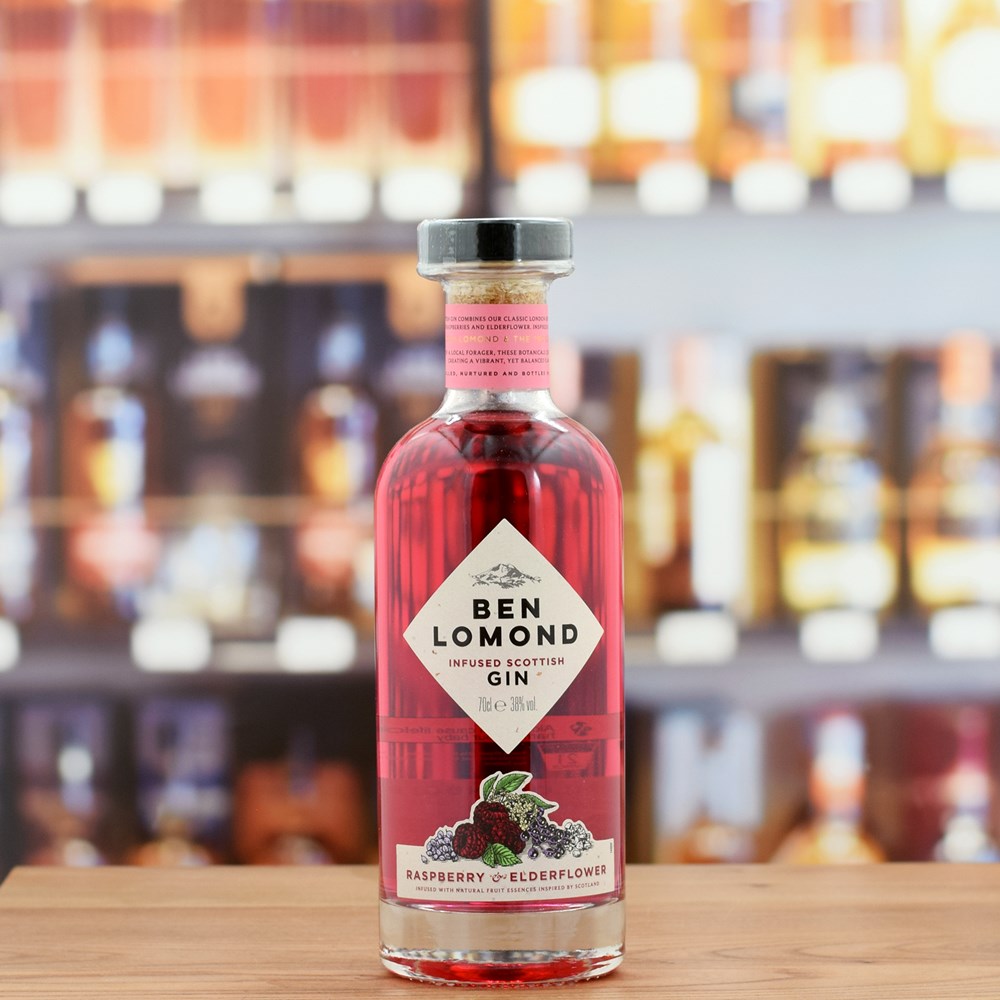 Ben Lomond 'Raspberry & Elderflower' Gin 38%