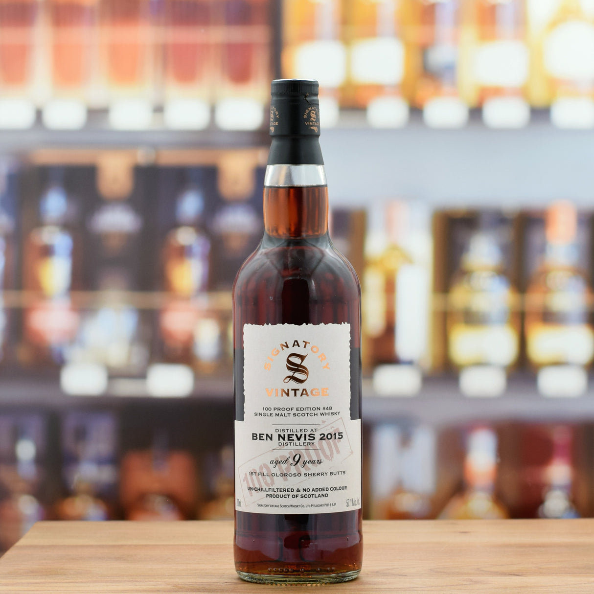 Ben Nevis 'Signatory' 100 Proof 9 years old 57.1%