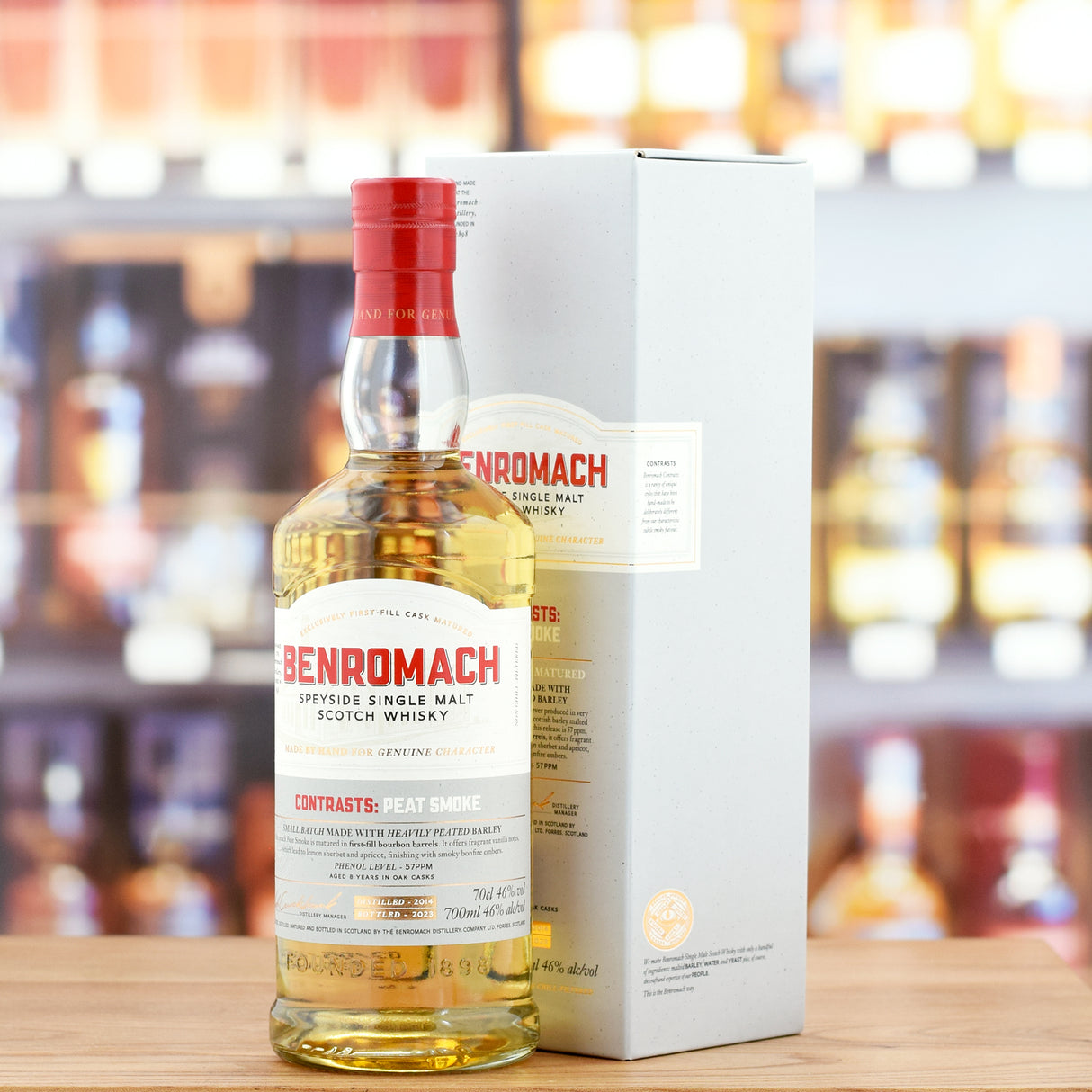 Benromach 'Peat Smoke Bourbon Cask' 2014 46%