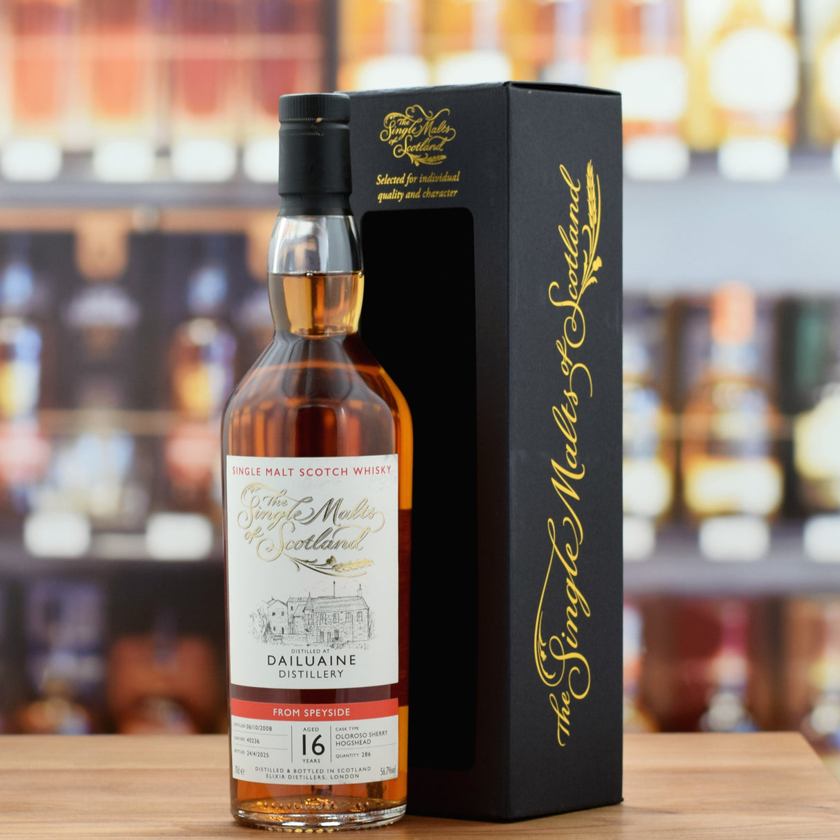 Dailuaine 'Single Malts of Scotland' 2008 / 16 years old 56.7%