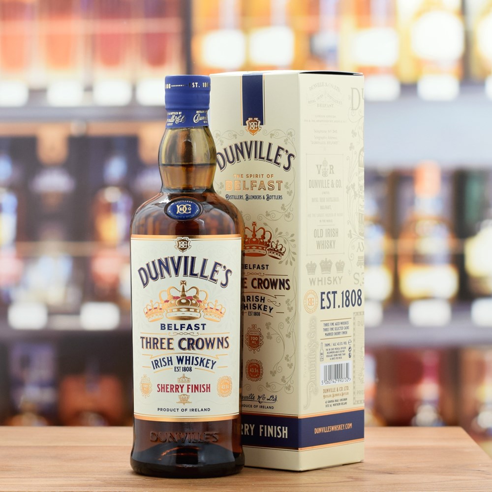 Dunville's 'Three Crowns Sherry Finish' 43.5%