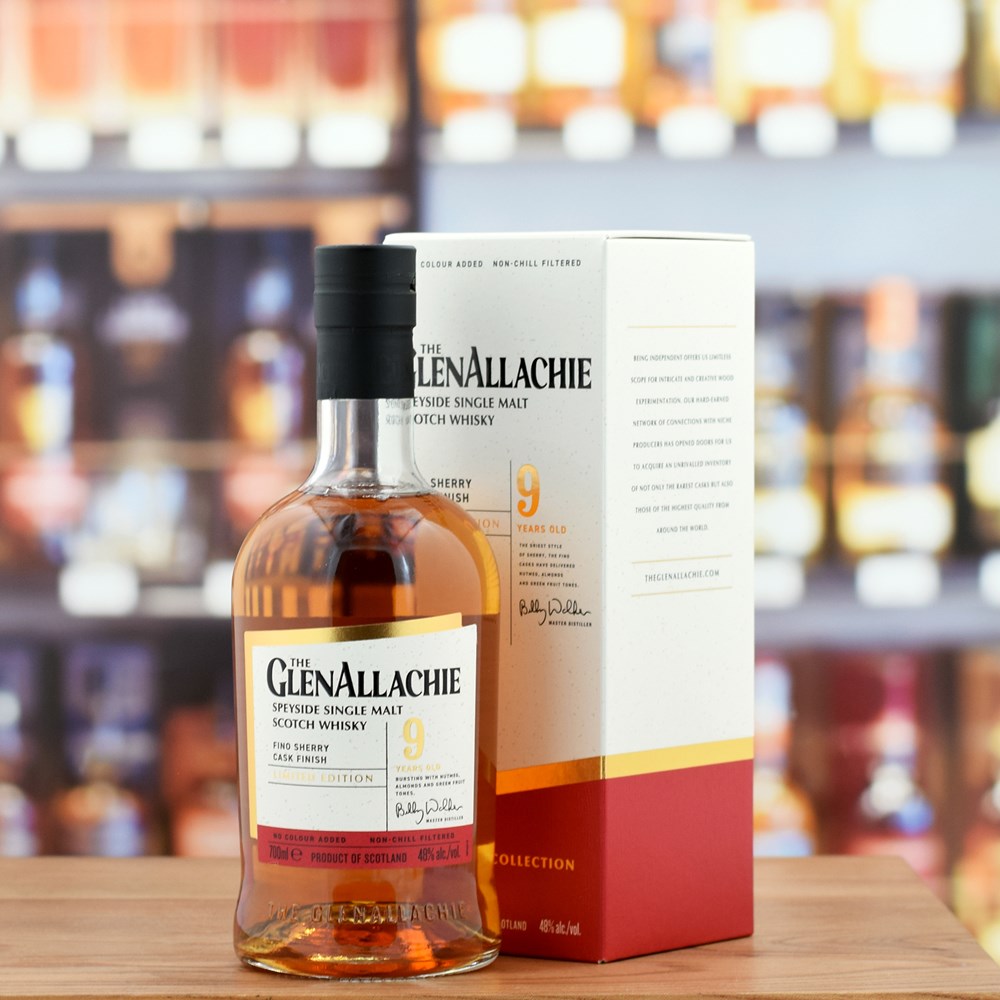 GlenAllachie 'Fino Sherry Cask Finish' 9 years old 48%