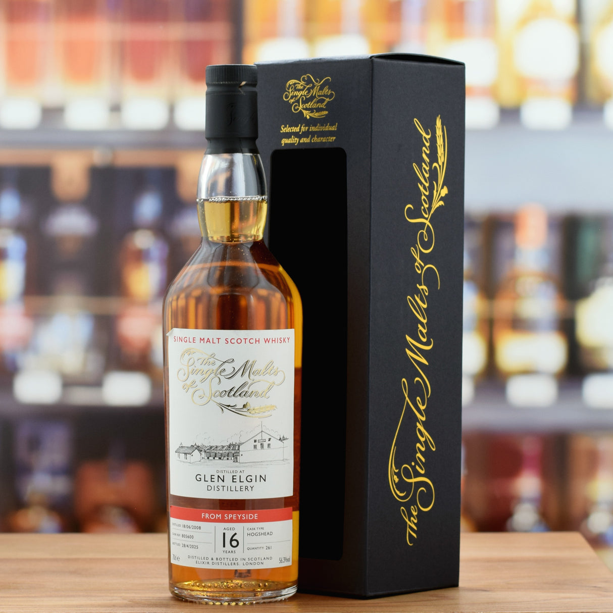 Glen Elgin 'Single Malts of Scotland' 2008 / 16 years old 56.3%