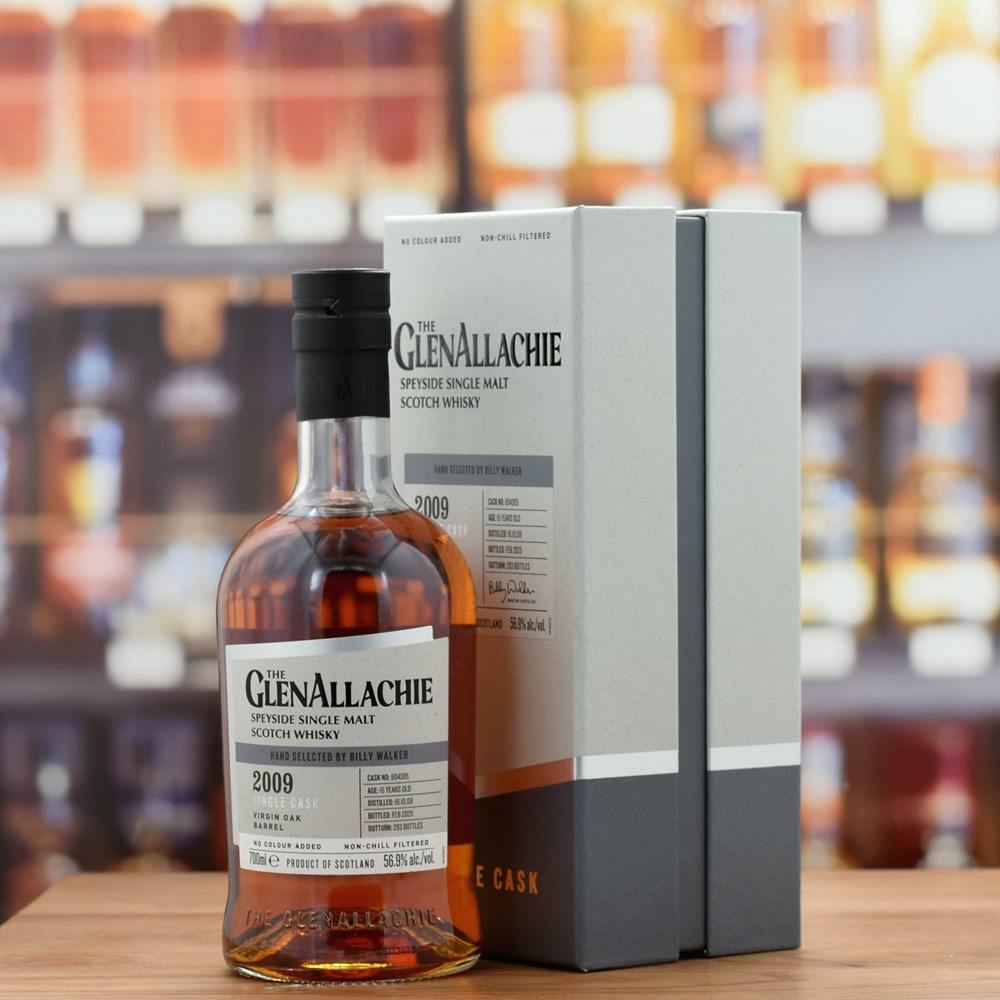 GlenAllachie 'Virgin Oak Barrel Single Cask' 2009 / 15 years old #804305 56.9%