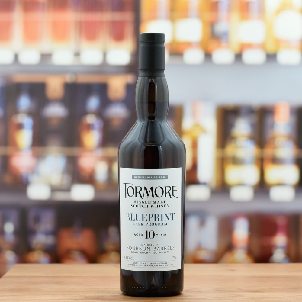 Tormore 'Blueprint' 10 years old ex-Bourbon Barrel 48%