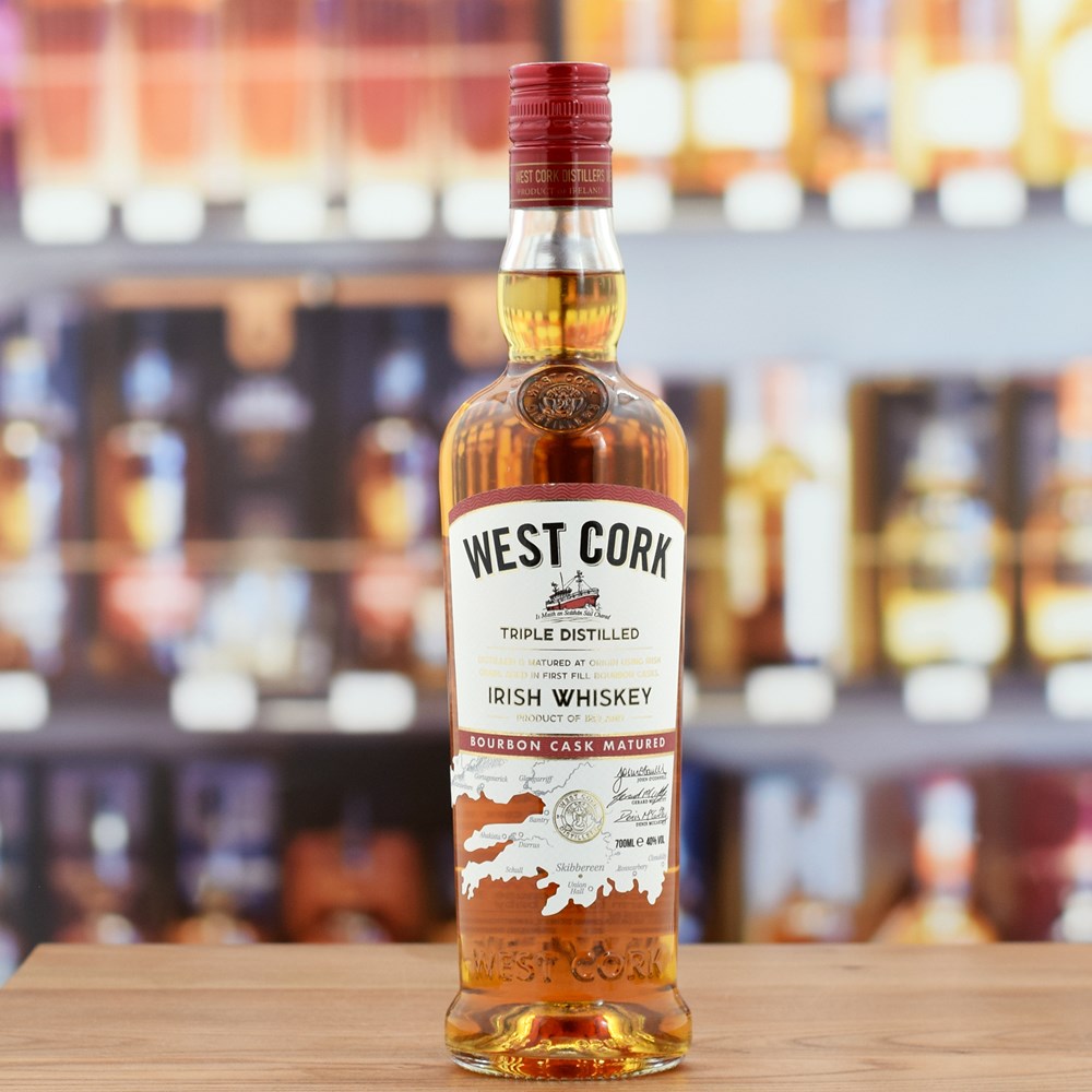 West Cork 'Bourbon Cask Matured' Irish Whiskey 40%