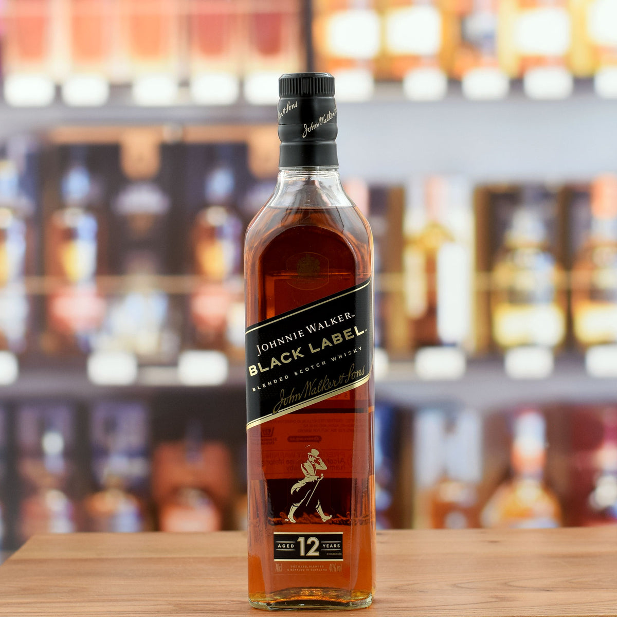 Johnnie Walker Black 700ml 40% – Whisky Galore