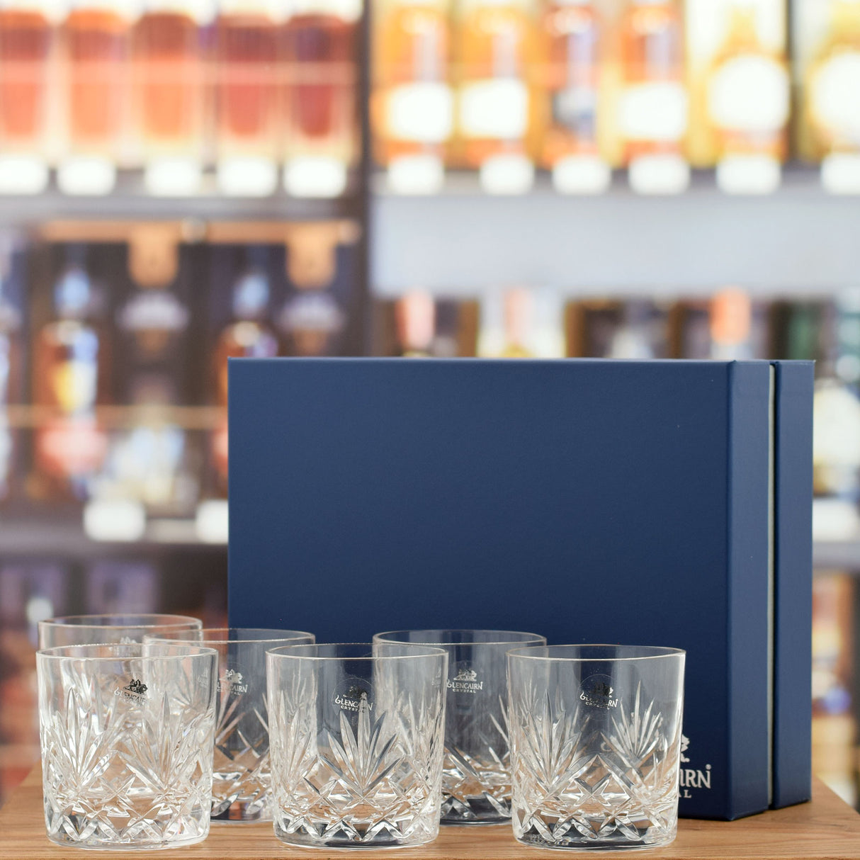 Glencairn 'Skye' Cut Crystal Tumbler x 6 set