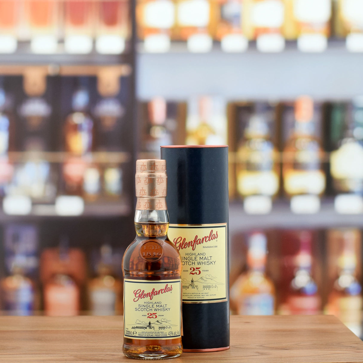 Glenfarclas 25 years old 43% 200ml