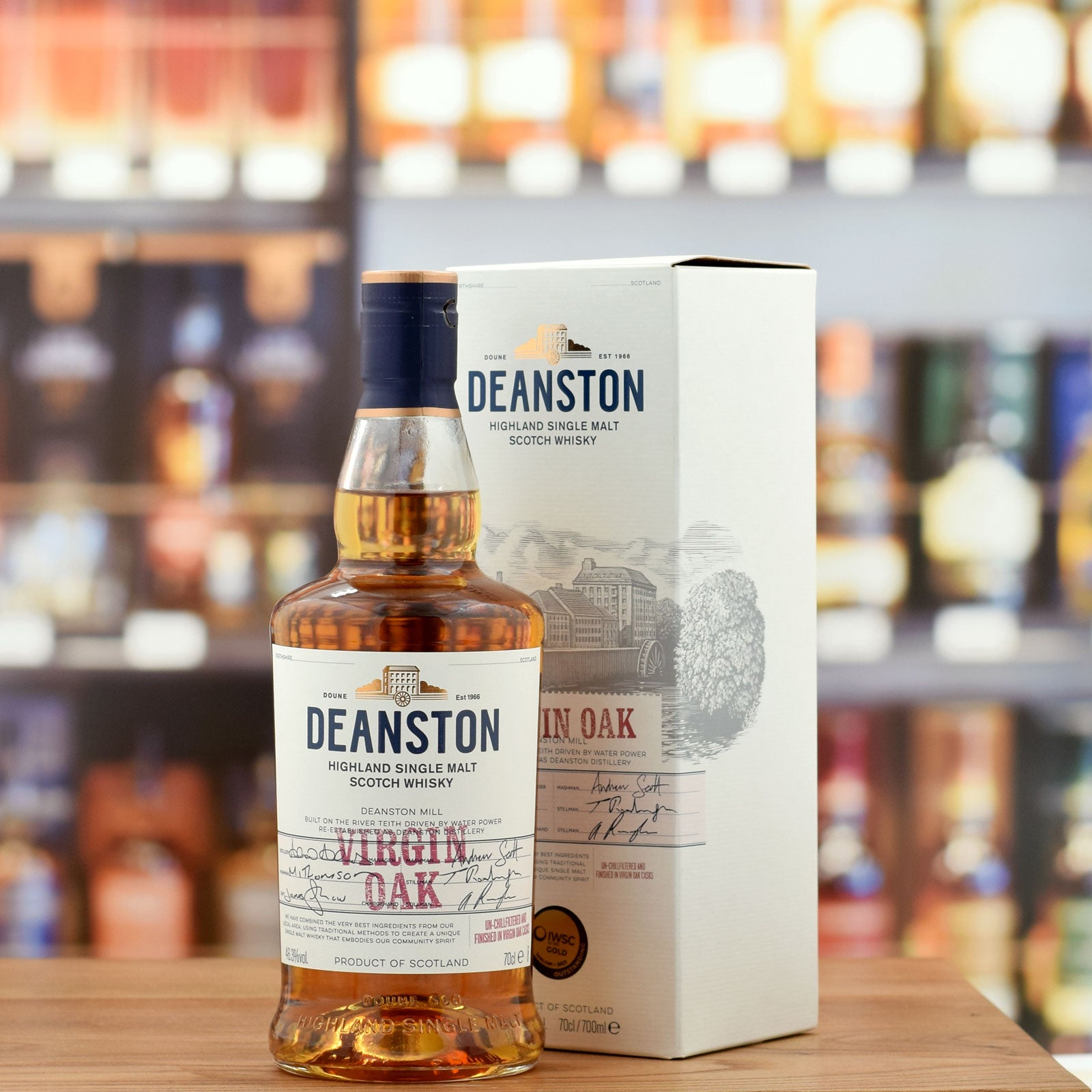 \'Virgin Deanston Buy Online | Galore 46.3% Whisky Oak\' finish