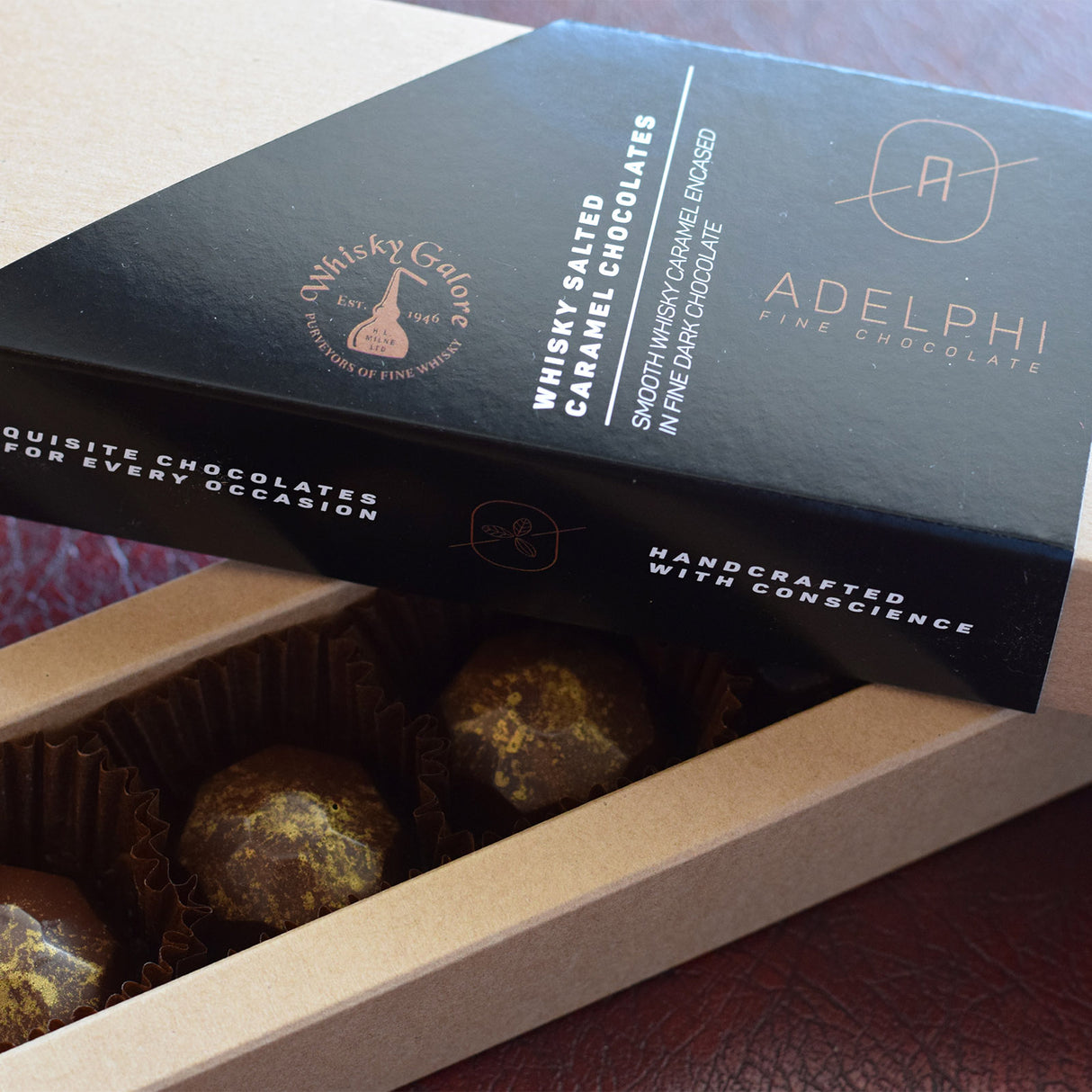 Adelphi Salted Caramel Chocolates
