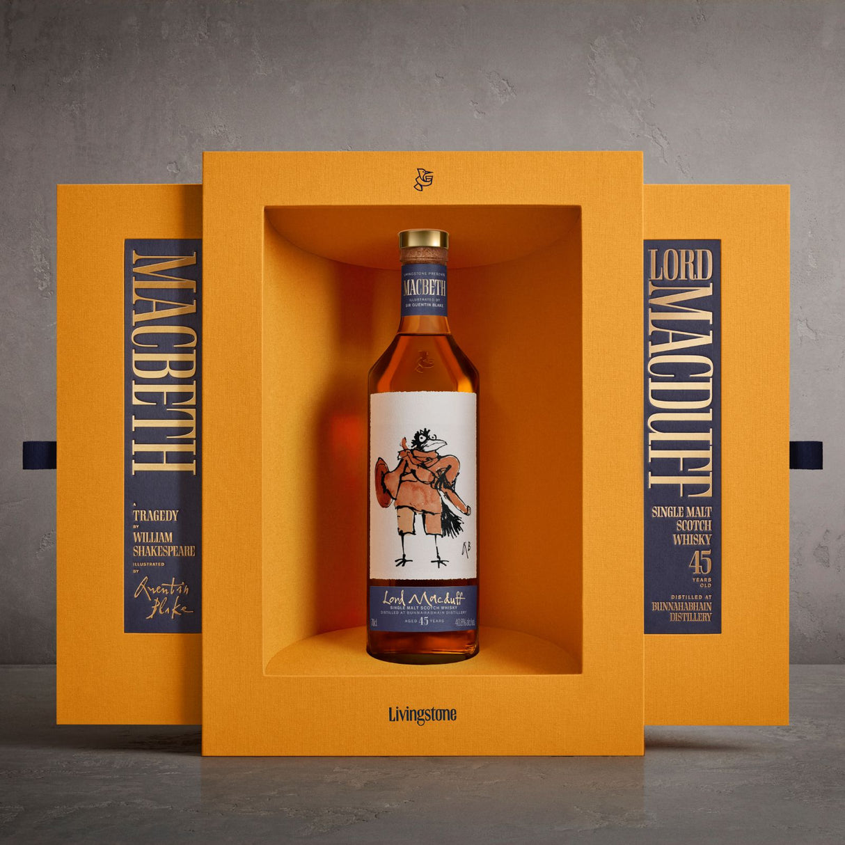 Bunnahabhain 'Lord Macduff - Macbeth' 45 years old 40.8%