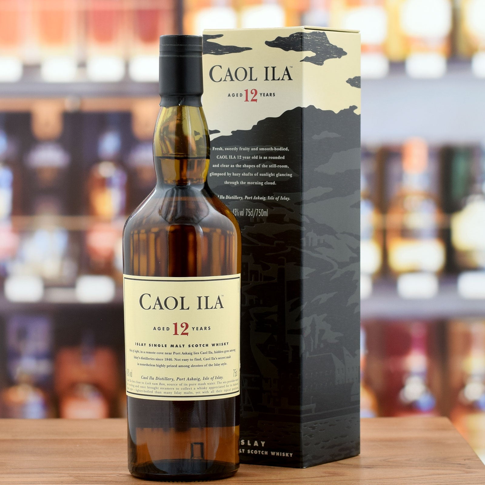 Caol Ila 12 years old 43% 700ml – Whisky Galore