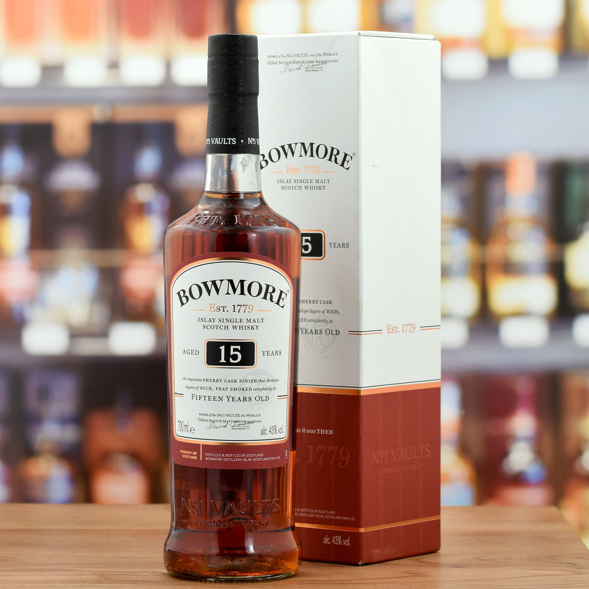 Bowmore 'Darkest' 15 years old 43%