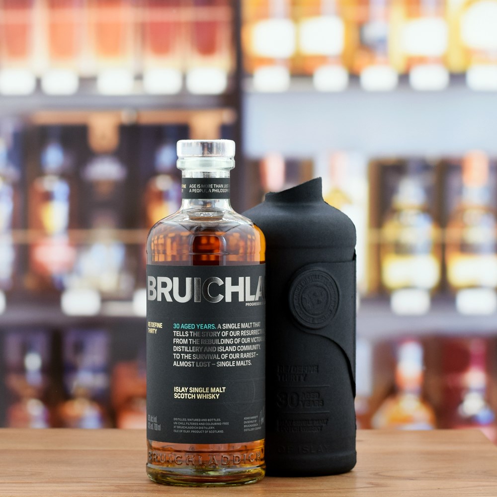Bruichladdich 30 years old 43% – Whisky Galore