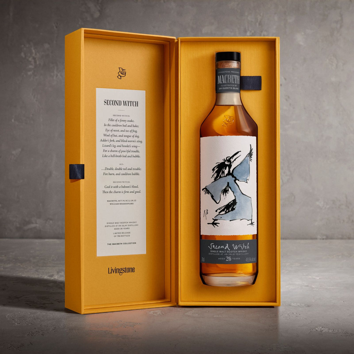 Unnamed Islay 'Second Witch - Macbeth' 26 years old 49.5%