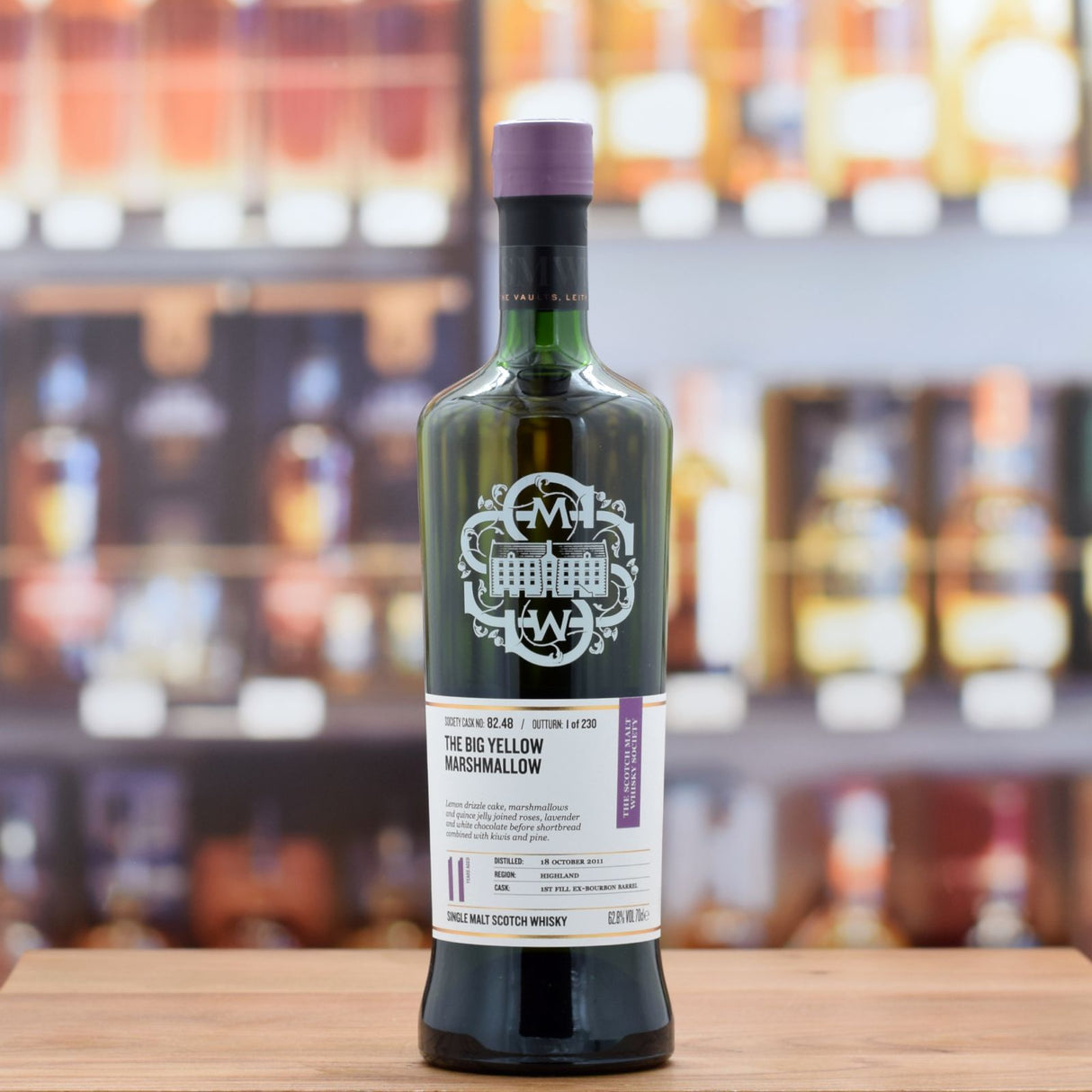 SMWS 82.48 'The big yellow marshmallow' 11 years 62.8%