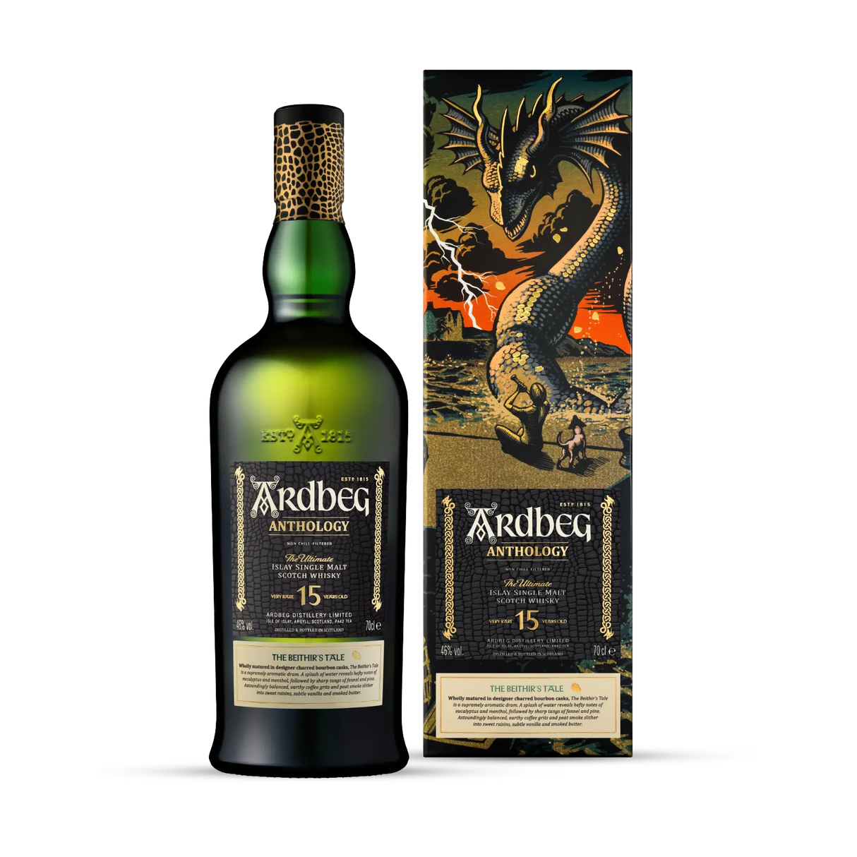 Ardbeg 'Anthology: The Beithir's Tale' 15 years old 46%