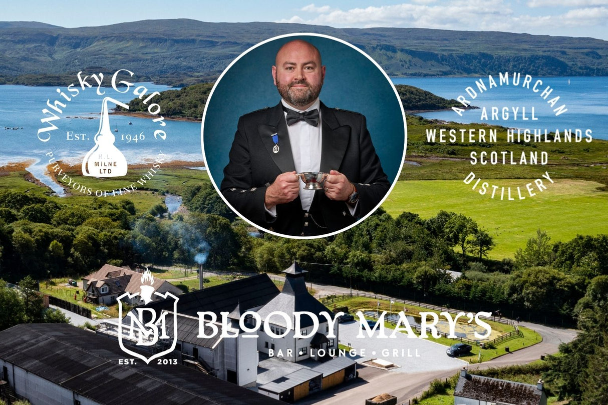 Sunday Lunch with Whisky Galore & The Ardnamurchan Distillery