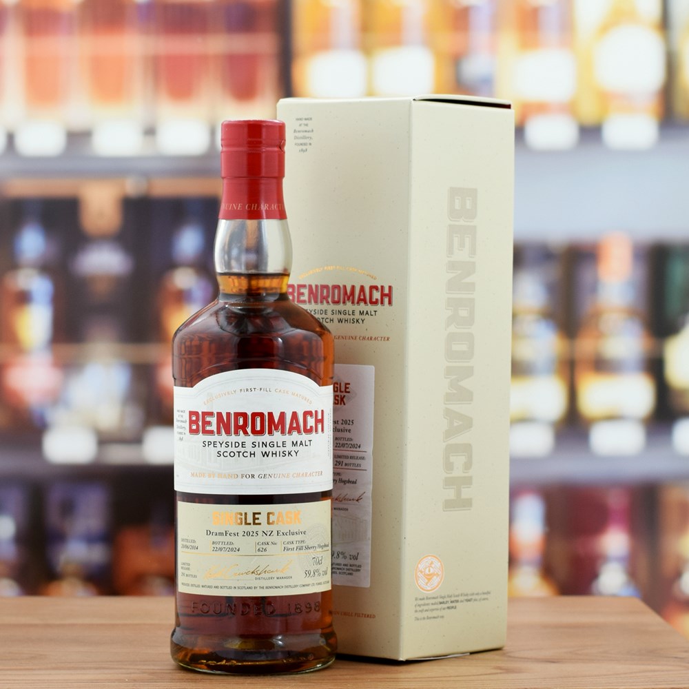 Benromach 'DramFest 2025' 1st Fill Sherry Hogshead #626 2014 59.8%