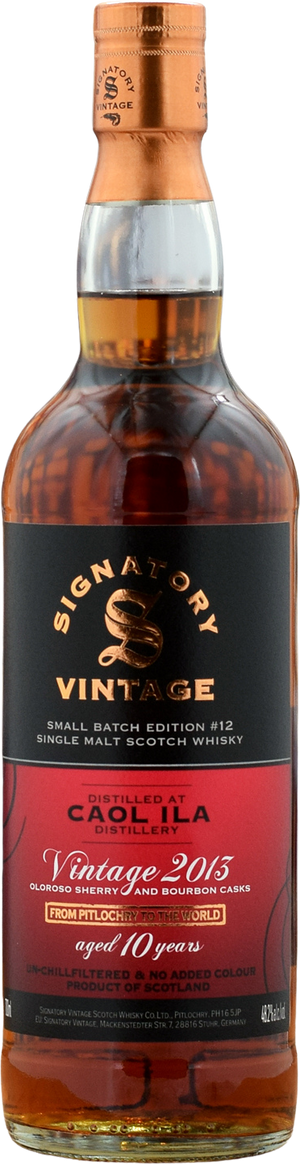 Caol Ila 'Signatory' Small Batch 2013 48.2%