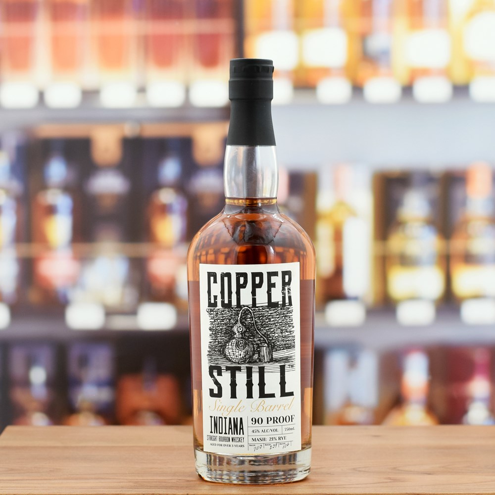 Copper Still single barrel straight bourbon 45%