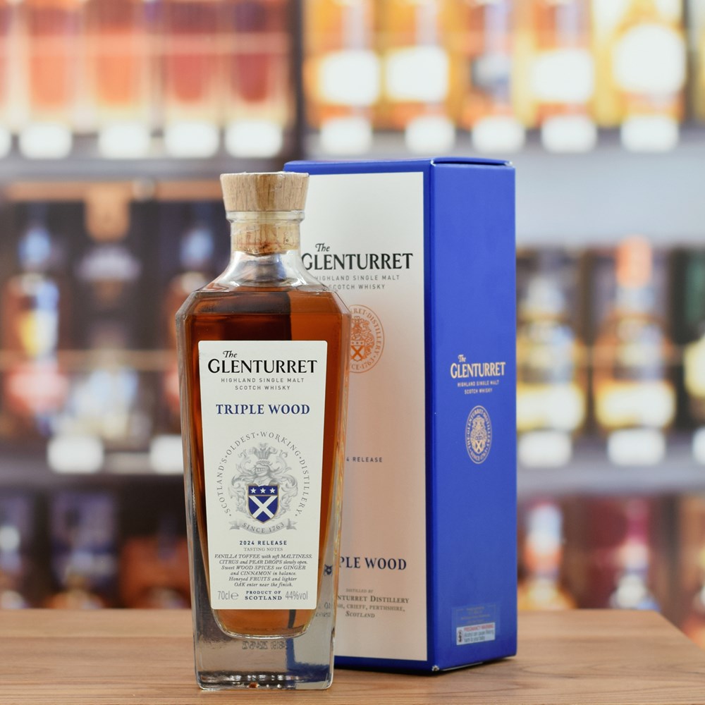 Glenturret 'Triple Wood' 2024 Release 44%