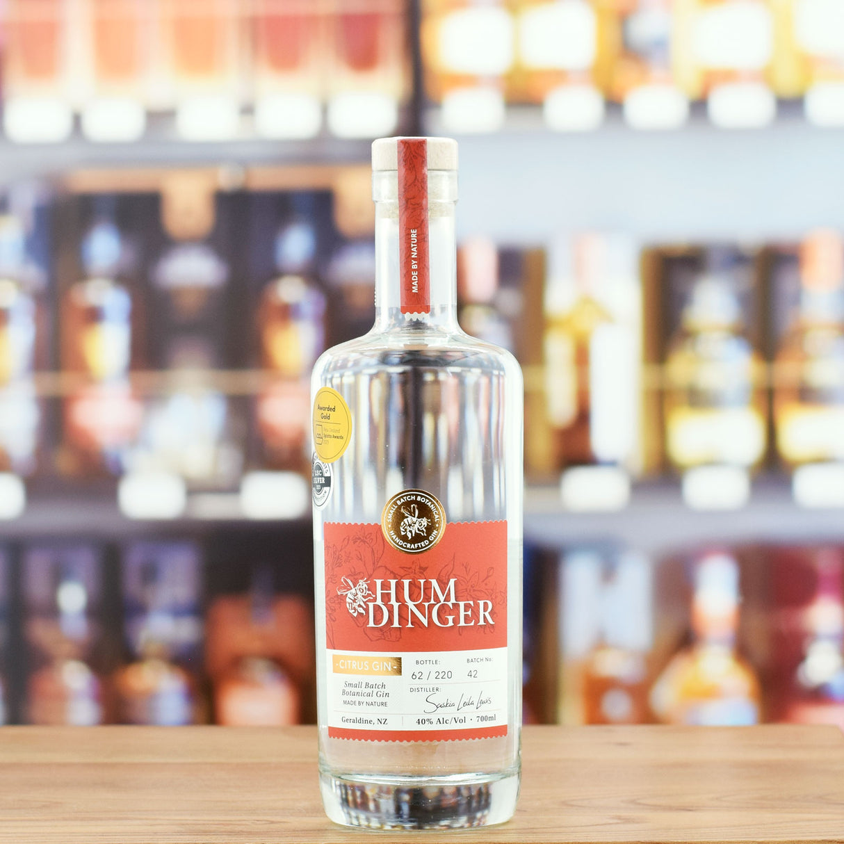 Humdinger Citrus Gin 40%
