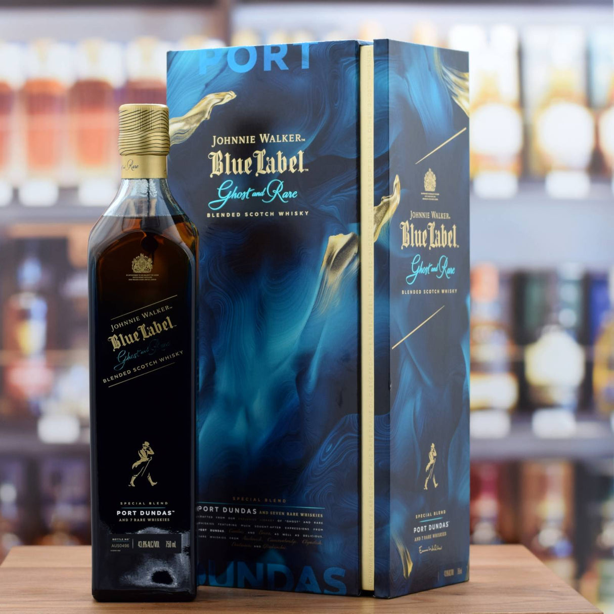 Johnnie Walker 'Blue Label' Ghost & Rare Port Dundas 43.8%