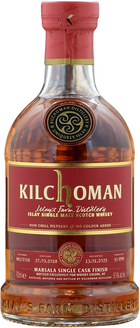 Kilchoman 'Whisky Galore Exclusive' Marsala Cask Finish #18/882 57.6%