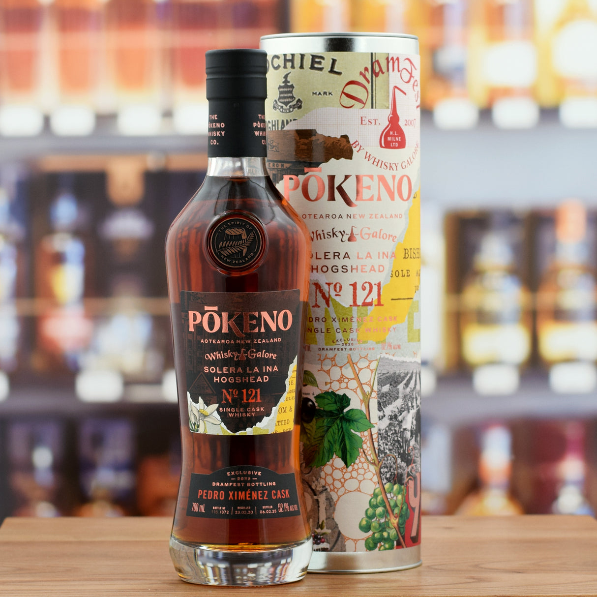 Pokeno 'Solera La Ina Hogshead No. 121' DramFest 2025 Exclusive 52.1%