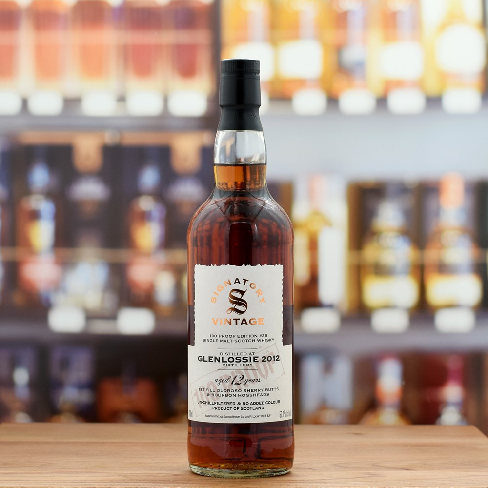 Glenlossie 'Signatory' 100 Proof 12 years old 57.1%