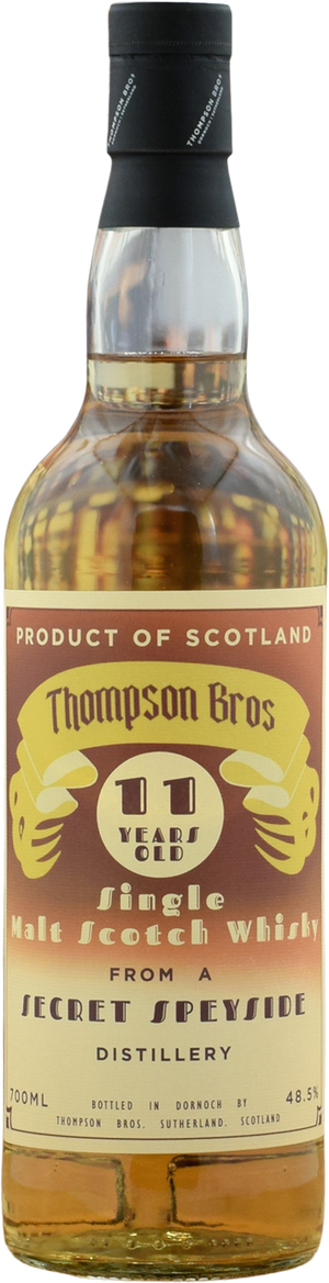 Secret Speyside 'Thompson Bros' 2011 / 11 years old 48.5%