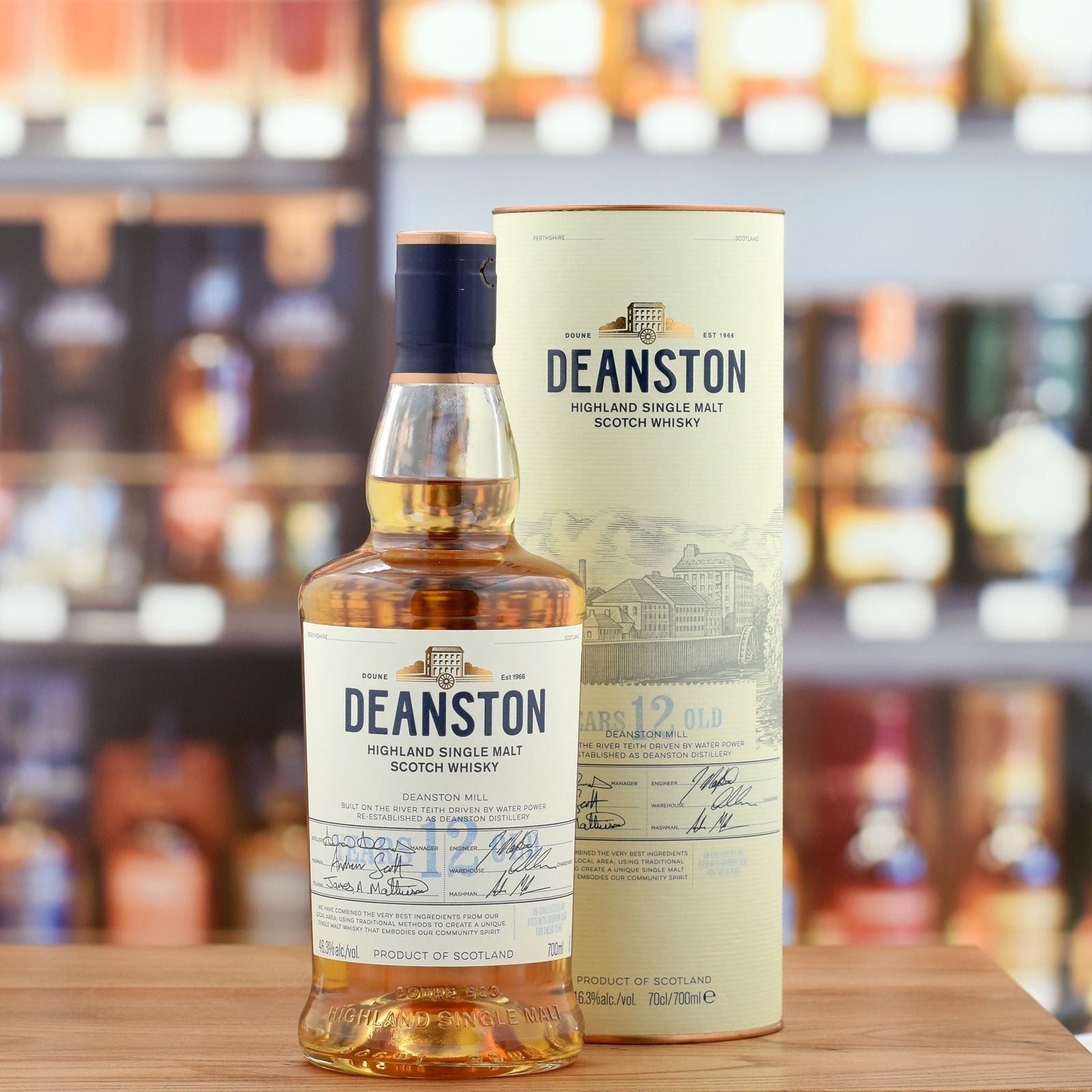 Deanston 12 years old 46.3% – Whisky Galore