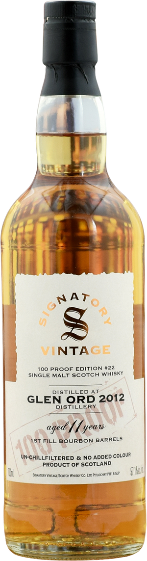 Glen Ord 'Signatory' 100 Proof 11 years old 57.1%