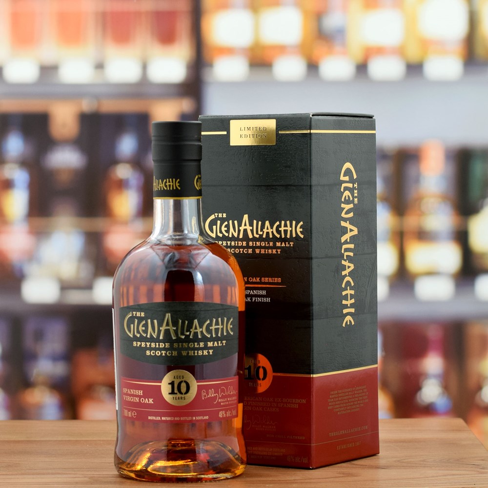 GlenAllachie 'Spanish Oak Wood Finish' 10 years old 48%